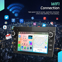 Autoradio Android 7,0 pouces pour Opel, style d'origine, GPS, Carplay sans fil, caméra de recul, moniteur de stationnement, tout-en-un