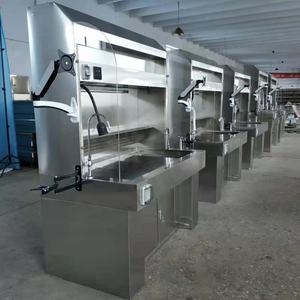 중국 제조 라운드핀 병리학 실험실 워크 스테이션 스테인레스 스틸 병리학 그로스 스테이션 - Product Image 6