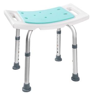 Chaise de douche Medlive 450x100x300mm en alliage d'aluminium, siège de bain imperméable et antidérapant pour personnes âgées, gain de place - Product Image 3