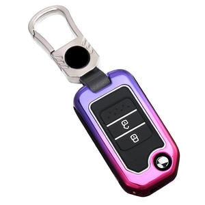 Zinc Alloy Car Key <b>Case</b> Cover for Honda Civic HRV CRV CR-V Crider Odyssey <b>Pilot</b> Fit Accord 2 3 Buttons Flip Remote Protect Shell - Product Image 4
