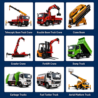 Grue de camion chinoise à flèche télescopique avec godet de préhension, levage stable, service OEM ODM pour travaux d'élagage d'arbres