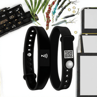 Bracelet en silicone NFC RFID réglable, étanche, pour contrôle d'accès, paiement en hôtel