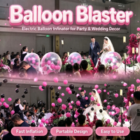 Kit de ballons explosifs télécommandés pour événements, machine à ballons Ci9 et machine à gonfler les ballons pour la décoration de mariage