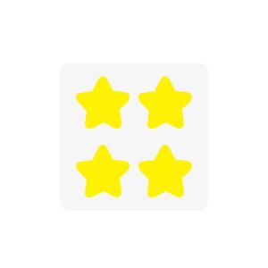 Dotdot 4 puntos forma estrella amarilla acné <span class=keywords><strong>Starface</strong></span> translúcido hidrocoloide espinillas parche Arco Iris - Product Image 4