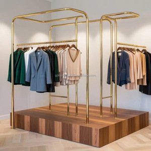 Goedkope OEM merk China kledingwinkel metalen standaardrekken bruidsjurk displayrekken voor kleding - Product Image 3