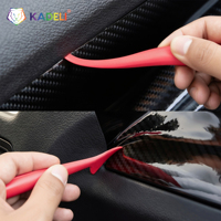 Juego de Herramientas para Plastificar KADELI, 3 Piezas, Espátula de Plástico para Bordes de Vinilo para Automóviles