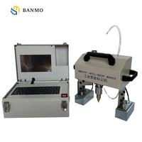 Mesin Penanda Dot Peen untuk Logam Baja HRC 92, 150x40mm Penanda Industri Pneumatik untuk Sistem Pengukiran Nomor VIN Chassis