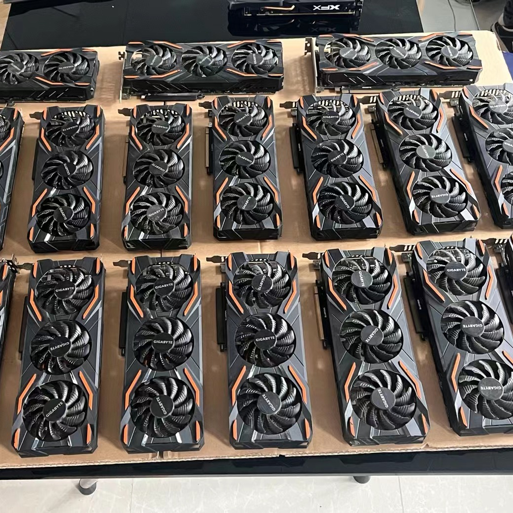 Графическая карта P104-100 8 ГБ для компьютерный серверный шкаф видеокарта GPU б/у P104-100