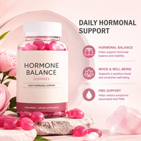 Gummies OEM à Marque Blanche pour l'Équilibre Hormonal Féminin, SPM, Dong Quai, Canneberge, Complexe Vitaminique, Complément de Soutien Confort Menstruel
