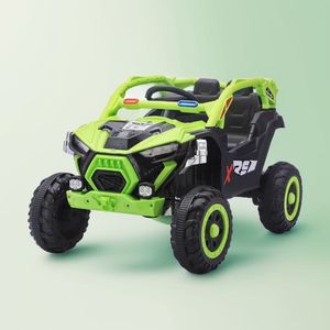 2026年新型 キッズ オフロードカー 6V/12Vバッテリー搭載 電動乗用玩具 マルチフラッシュボディライト付き - Product Image 6