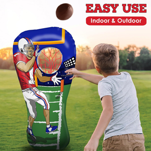 Sac de sable gonflable double face pour jeux de fête, cible de football gonflable, jouet et jeu pour enfants - Product Image 4