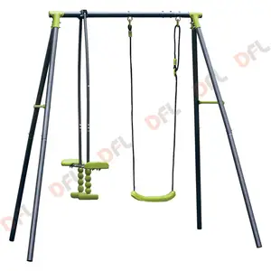 Superior Quality Modern Design Style Outdoor Furniture Metal Patio Swings For School Sports Venues Park