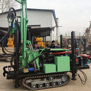 Vendita calda portatile Diesel 220m trivella pompa per pozzi d'acqua costruzione di pozzi DTH bit motore cambio pneumatico trapano - Product Image 2