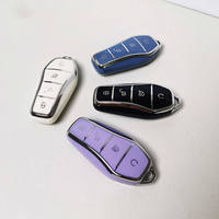 Coque de protection souple en TPU pour clé de voiture BYD Song PRO Han EV Max Tang DM Qin PLUS, accessoires porte-clés