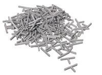 Offre Spéciale – Entretoises de carrelage en céramique de type T, gris clair/blanc, 1,0-3,0 mm – Design moderne – Accessoires et outils pour carrelage