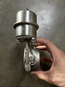 Valve de contrôle d'échappement universelle neuve 70 mm 2,75'' gauche, pression négative normalement fermée, acier inoxydable 304, <span class=keywords><strong>Abarth</strong></span> M3 WRX - Product Image 5