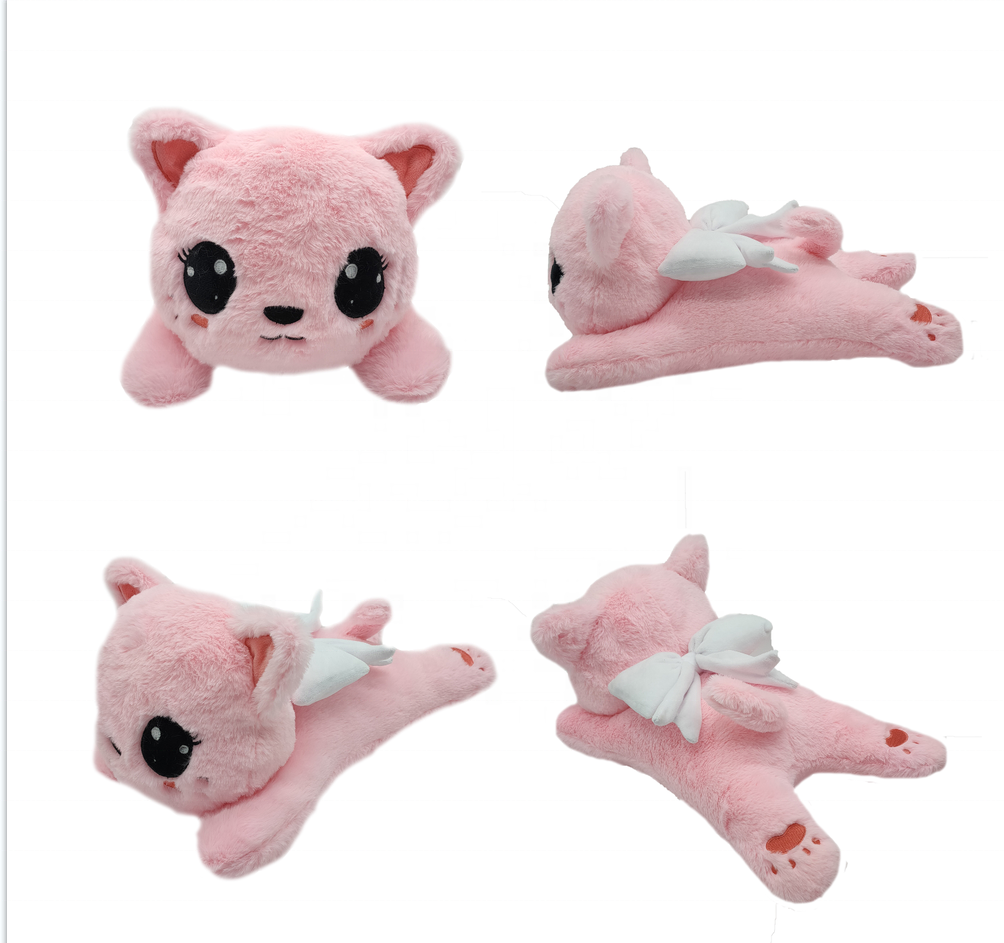 pink cat plush