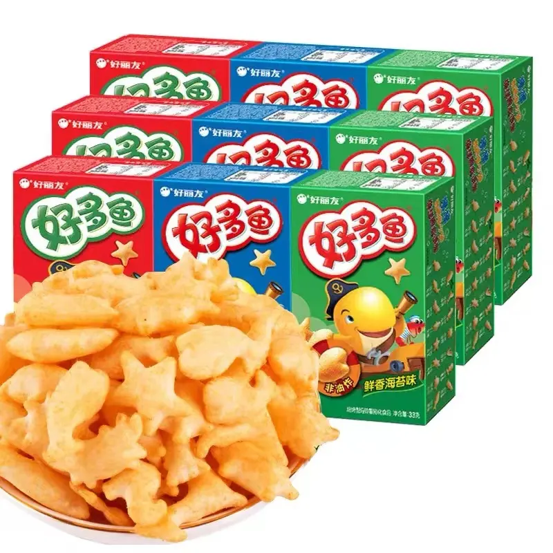 Populaire Exotische Snacks Kinderen Snacks Aardappel Gepofte Voedsel Ketchup Gepofte Snack 33 Gram