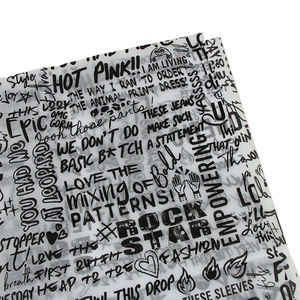 Ücretsiz örnek yüksek kalite toptan kendi <span class=keywords><strong>Logo</strong></span> ile beyaz özel peçete kağıdı ipek kağıt ince ambalaj kağıdı - Product Image 1