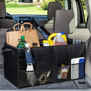 Venta directa de fábrica Grande Oxford poliéster coche maletero organizador plegable moderno al aire libre viaje almacenamiento rectángulo para uso doméstico - Product Image 5