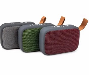Logotipo de impresión personalizado Nueva tela Audio inalámbrico al aire libre Mini Subwoofer portátil Promoción Regalo Altavoz inalámbrico <span class=keywords><strong>Bt</strong></span> - Product Image 5