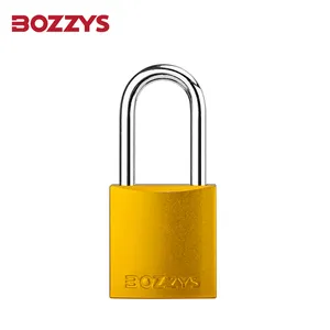 BOZZYS Cadeado com chave Alike Cadeados De Segurança De Alumínio Adequado para Bloqueio Industrial-tagout Uso em Áreas Condutoras