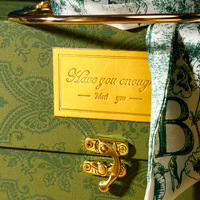 Boîte d'emballage cadeau écologique personnalisée avec poignée, laminage mat, doublure en éponge, forme de valise, options de logo et de couleur personnalisés