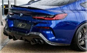 Pour BMW Série 8 G16 F93 M8 4 portes 2018-2024, kit carrosserie avec becquet arrière noir brillant, becquet de coffre arrière pour BMW G16, accessoires de voiture - Product Image 6