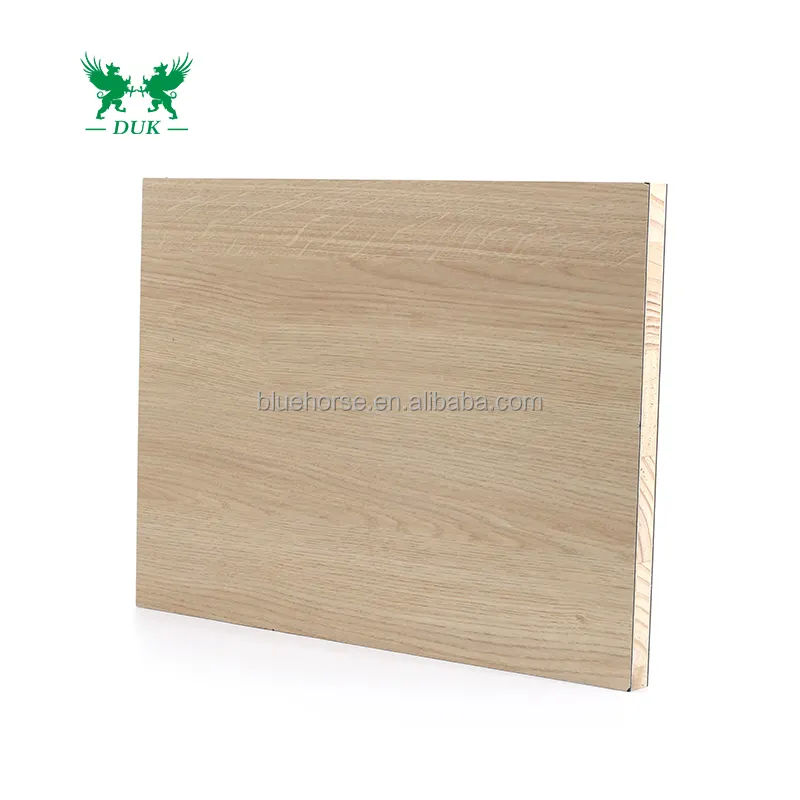 38mm 4*8 Kích thước độ dày Sapele veneered melamine phải đối mặt với ngón tay doanh khối Bảng điều khiển 3 lớp Nhà cung cấp