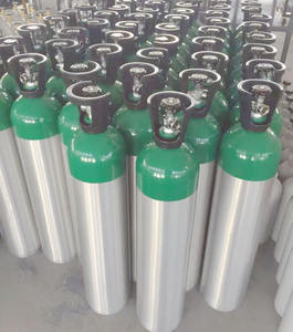 Personnalisé 4L 10.5L 15.7L 150bar médical <span class=keywords><strong>O2</strong></span> Cylindre en aluminium réservoirs d'air <span class=keywords><strong>bouteille</strong></span> d'oxygène M22 M60 M90 - Product Image 3