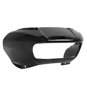 Carenado Exterior Delantero Negro Intenso Compatible con Harley Davidson Road Glide FLTRX 2015-24 - Product Image 4