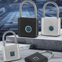 Cadenas électronique intelligent étanche à empreinte digitale pour salle de sport, garage, boîte de rangement, antivol