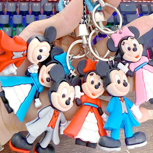 Llavero Creativo <span class=keywords><strong>de</strong></span> <span class=keywords><strong>Mickey</strong></span> y Muñeca <span class=keywords><strong>de</strong></span> Dibujos Animados al por Mayor, Colgante <span class=keywords><strong>de</strong></span> Cuerda Tejida, Nuevo Adorno <span class=keywords><strong>de</strong></span> Anime Transfronterizo para Bolsos, Regalo para Parejas - Product Image 1