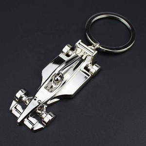 Stylish Vintage Key Rings Racing Car Shape Key Holder Customizable Logo <strong>Formula</strong> <strong>1</strong> Burnished Keyring Perfect Carabiner <strong>Gift</strong> - Product Image 5