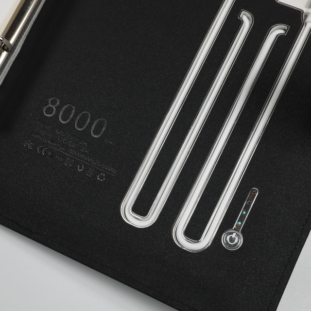 Customized Power Bank 80 Sheets A5 Charging Notebook Notebook 8000mah Power Bank