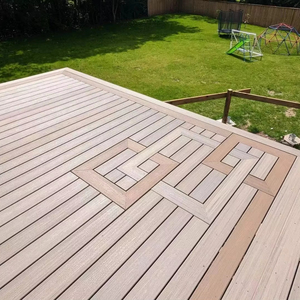 Carreaux de terrasse en composite WPC modernes et imperméables pour l'extérieur <span class=keywords><strong>Parquet</strong></span> Carreaux de sol en bois pour patio Jardin Cuisine - Product Image 1