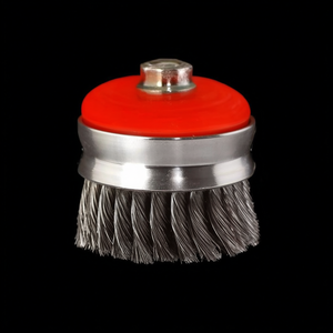 แปรงลวดเหล็กแบบเกลียว M14 สำหรับขัดและขัดเงาโลหะ - Product Image 3