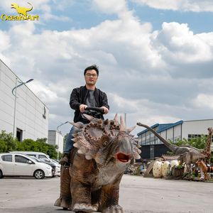 Thực tế điều khiển từ xa đi Bộ khủng long điện Khủng long Trex cho công viên chủ đề - Product Image 3