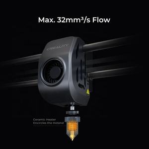 Impresora 3D K1 Max para Uso Doméstico y Construcción, 600 mm/s de Alta Velocidad, Cámara LiDAR con IA para Moldeo de Engranajes de Extrusora FDM - Product Image 2