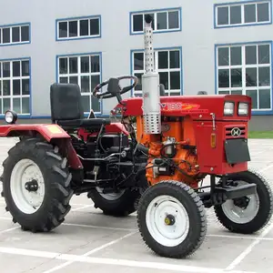 Ucuz traktör tarım ekipmanları mini 12hp 20hp 25hp 30hp 70 beygir gücü tekerlekli traktör 4WD tarım traktörleri satılık