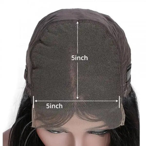 <span class=keywords><strong>Boutique</strong></span> en ligne suisse dentelle transparente 4x4 fermeture perruque perruques de cheveux humains 5x5 os perruque de cheveux raides indien original cheveux bruts pour les femmes - Product Image 4