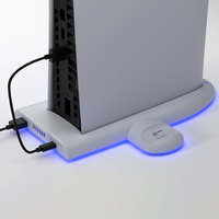Support de charge multifonctionnel RGB TP5-3528 pour PS5 Slim avec dissipation thermique et lumière d'ambiance colorée