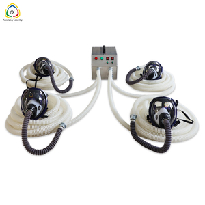Yuexiang công nghiệp cung cấp oxy Thiết bị bán buôn khép kín đầy đủ mặt nạ điện không khí mặt nạ dài ống Sản phẩm an toàn - Product Image 4