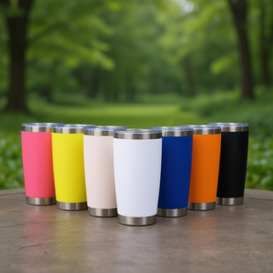 Gobelet isotherme intelligent Hipdeer 20oz en acier inoxydable avec couvercle, écologique, portable, pour les voyages en plein air - Product Image 2