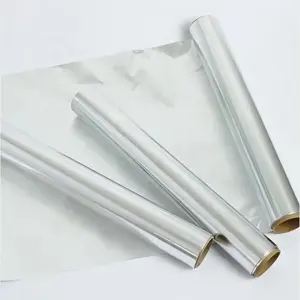 Factory direct selling costom household food grade aluminium foil 1100 8011 8079 aluminium foil roll