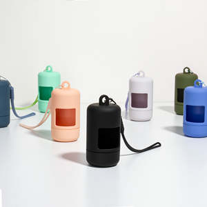 Heavy Duty <strong>Biothane</strong> Style Puppy <strong>Lead</strong> with Waste Bag Dispenser for Easy Cleaning Daily Walk Durable <strong>Dog</strong> Traction Rope - Product Image 3