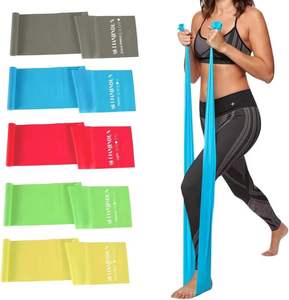 Ensemble de bandes élastiques et de bandes d'exercice sans latex pour l'étirement et la physiothérapie - Product Image 2