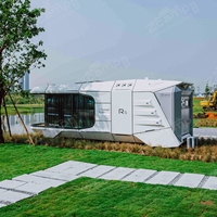 Zcamp R5 maison préfabriquée moderne en alliage d'aluminium Shell Resort Style maison préfabriquée maison mobile portable camping espace capsule
