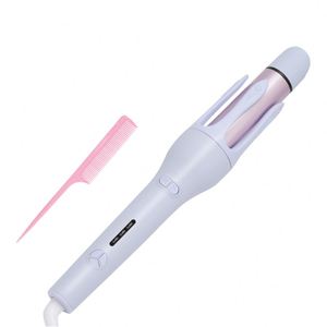 Fer à boucler électrique rotatif à 360° avec écran LCD numérique, idéal pour la maison, l'hôtel et le salon – Offre spéciale - Product Image 3