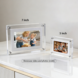 Cornice Digitale con Schermo IPS da 5/7/10 Pollici, 4GB di Memoria, Display LCD TFT IPS, Cornice Fotografica Digitale con Video - Product Image 1